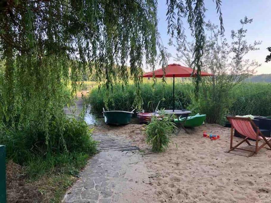 Apartament Penthouse Bernd Im Waldschloesschen Direkt Am See Wendisch Rietz Zewnętrze zdjęcie